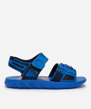 papete infantil sonic grendene azul