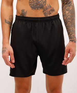 short esportivo ace masculino cós elástico - preto