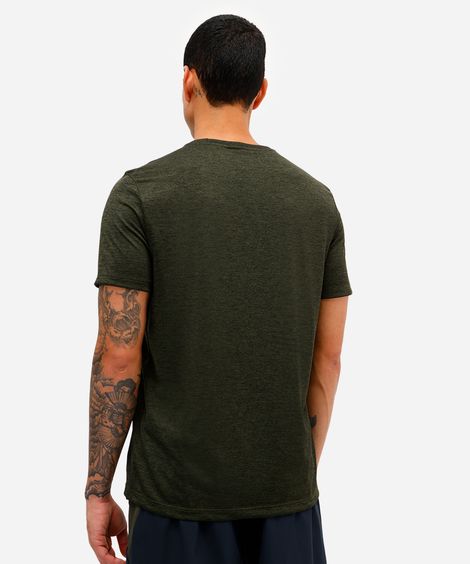 camiseta masculina manga curta verde