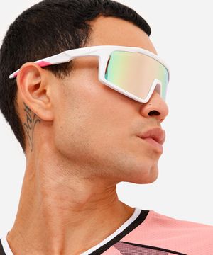 óculos de sol esportivo ace unissex branco