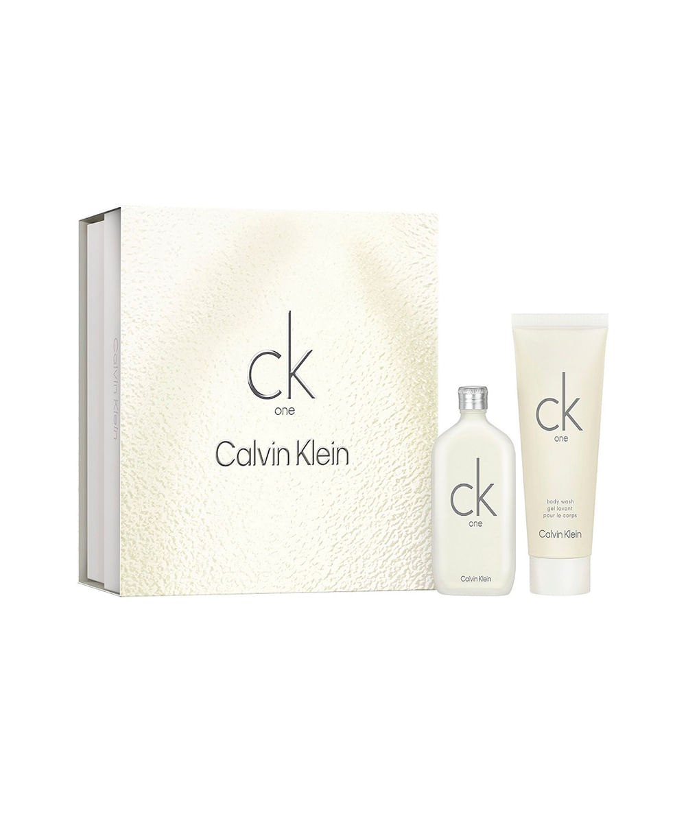 kit perfume feminino calvin klein one edt 50ml e shower gel 100ml