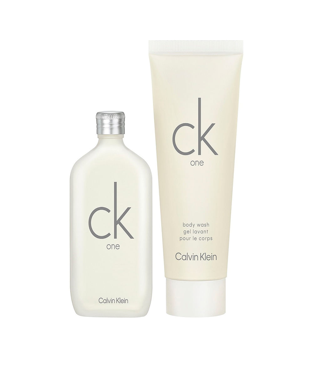 kit perfume feminino calvin klein one edt 50ml e shower gel 100ml