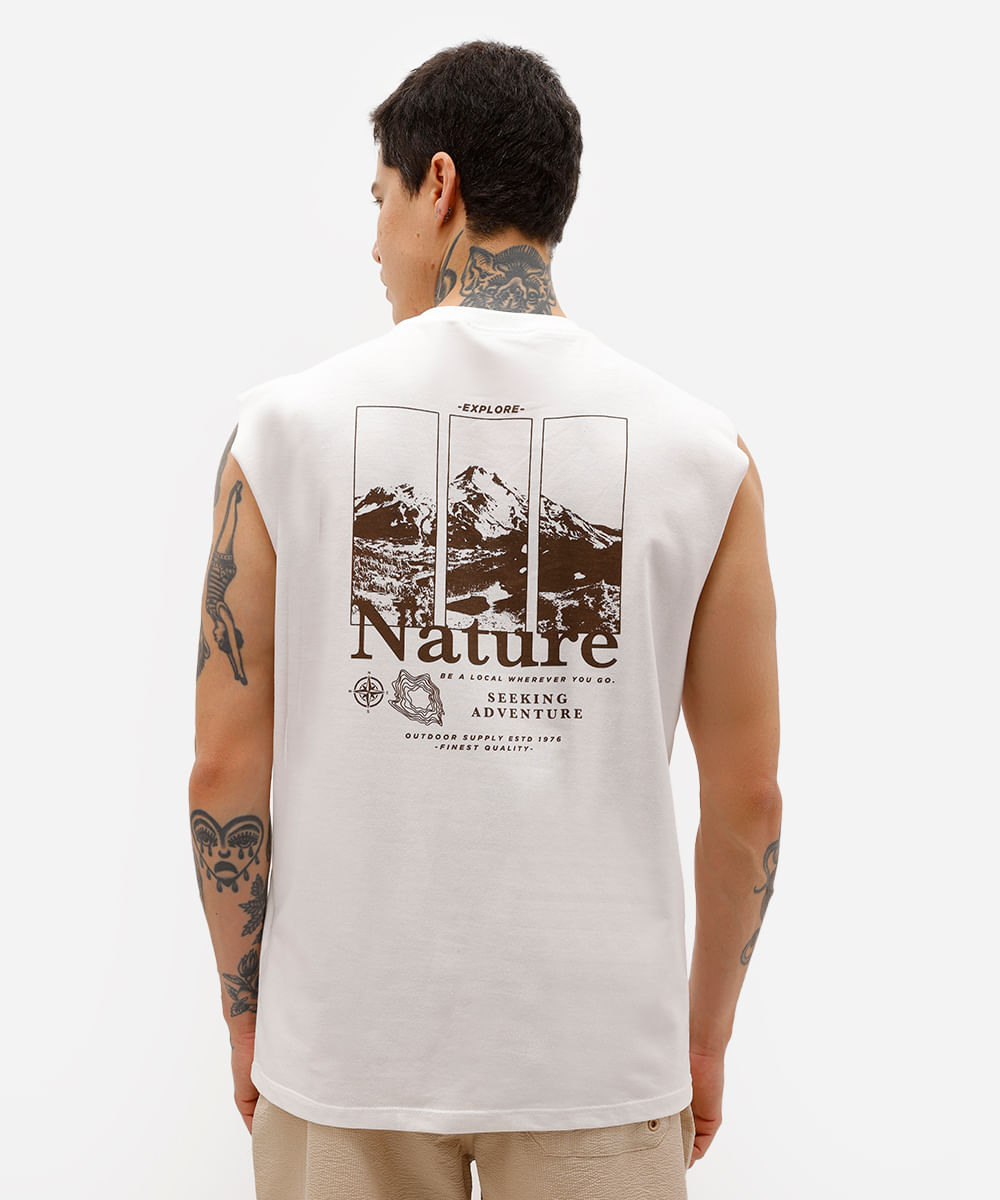 regata machão masculina explore nature off white