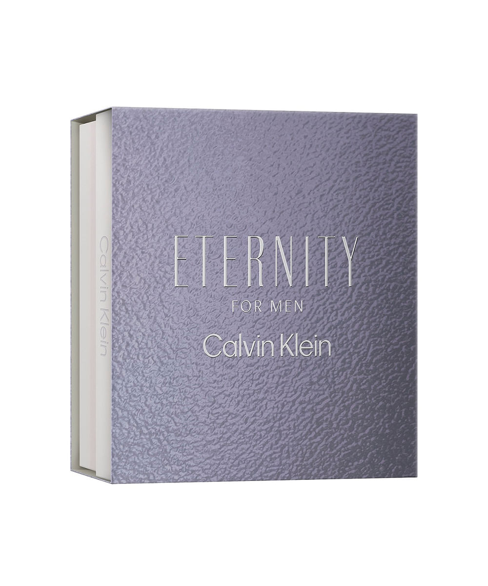 kit perfume masculino calvin klein eternity for men edt 50ml e shower gel 100ml