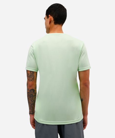 camiseta masculina setas manga curta esportiva ace verde