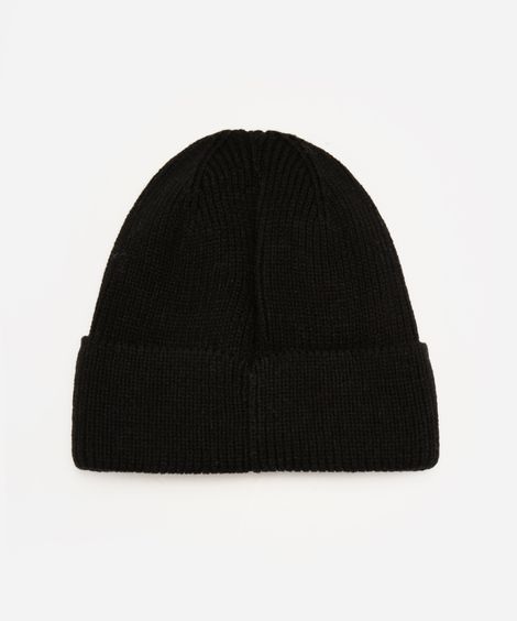 gorro infantil texturizado new york  preto