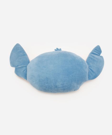 almofada de pelúcia stitch azul