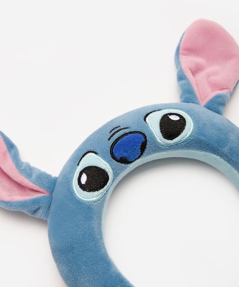 tiara infantil stitch - azul