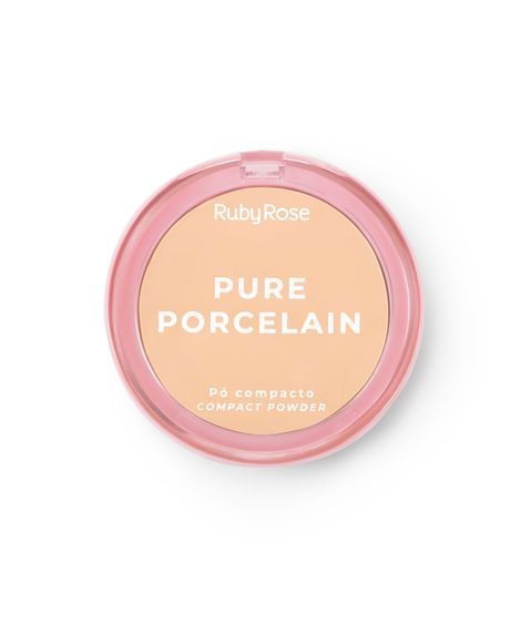 pó compacto ruby rose pure porcelain p20
