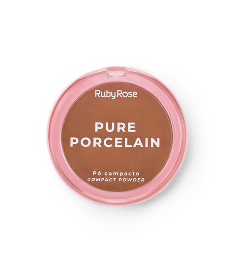 pó compacto ruby rose pure porcelain p60