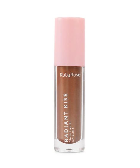 gloss labial ruby rose radiant kiss rk40 bronze