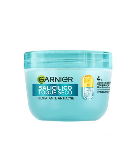 hidratante facial garnier salicílico toque seco antiacne 85g