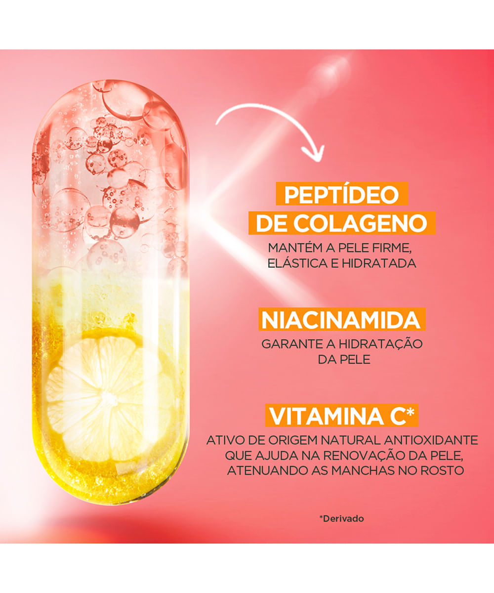 hidratante facial garnier colágeno toque seco antissinais 85g