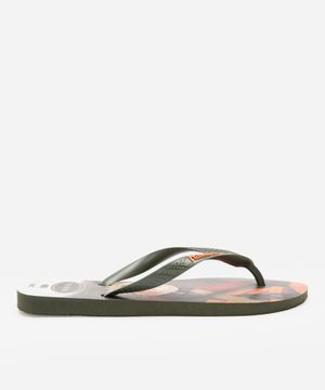 chinelo masculino havaianas naruto verde