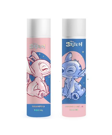 kit de shampoo e condicionador stitch 300ml