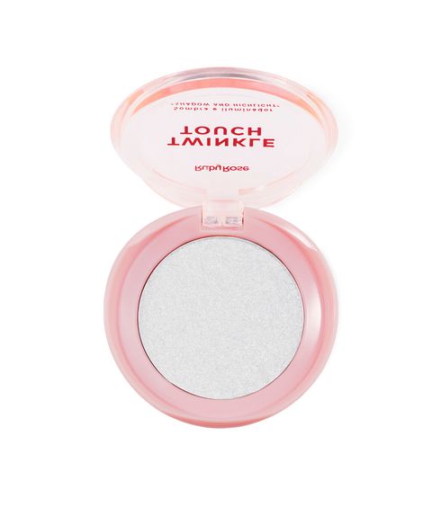 sombra e iluminador ruby rose twinkle touch ice glow prateada