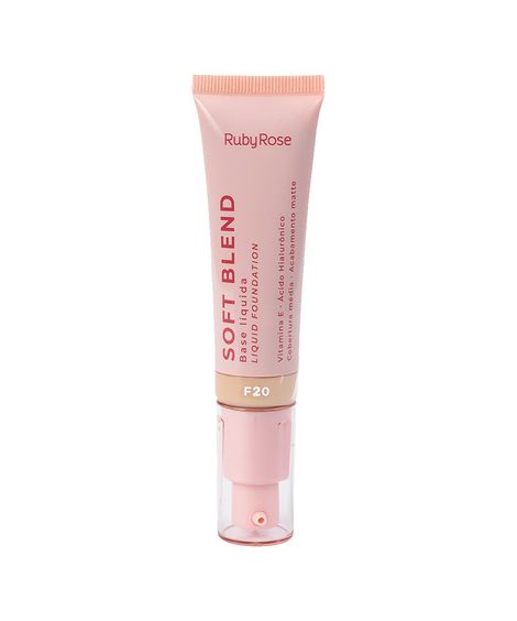 base líquida ruby rose soft blend f20