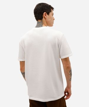 camiseta masculina bordado to the mountains off white