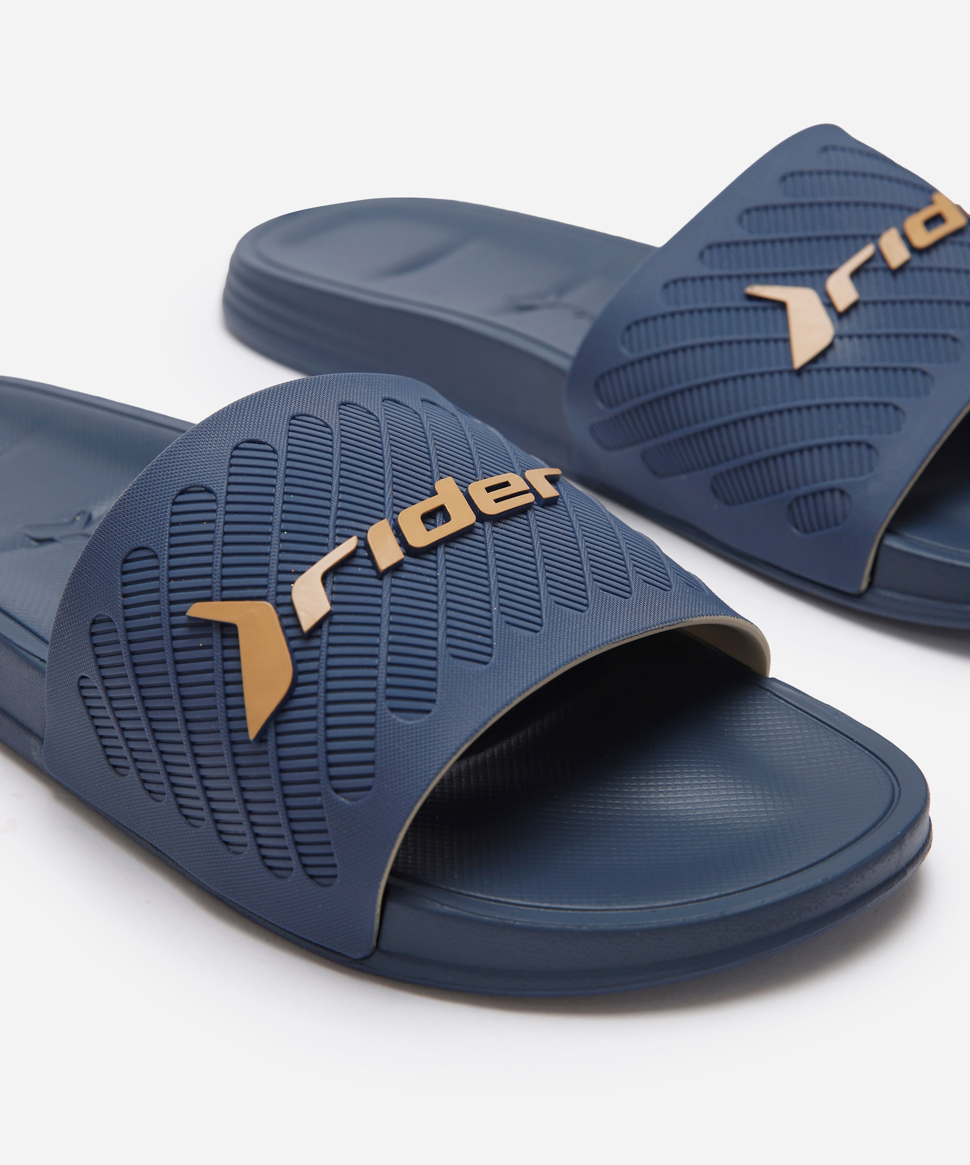 chinelo slide masculino rider free azul