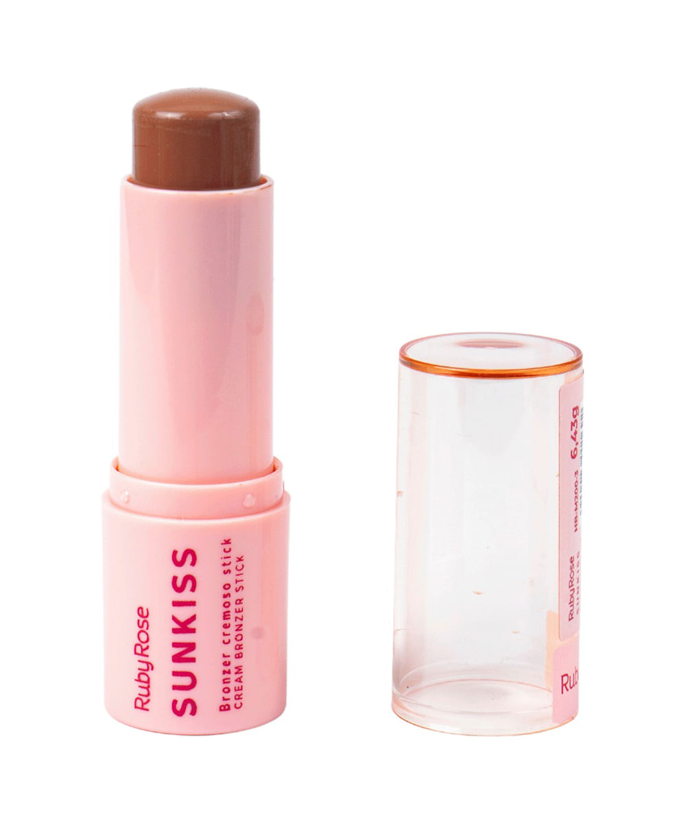 bronzer cremoso ruby rose stick sunrise bliss marrom