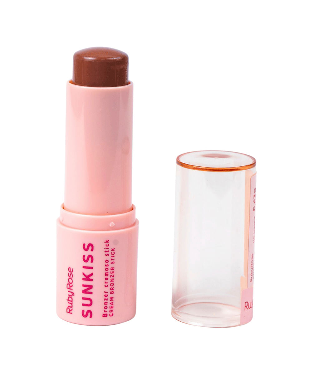 bronzer cremoso ruby rose stick warm touch marrom