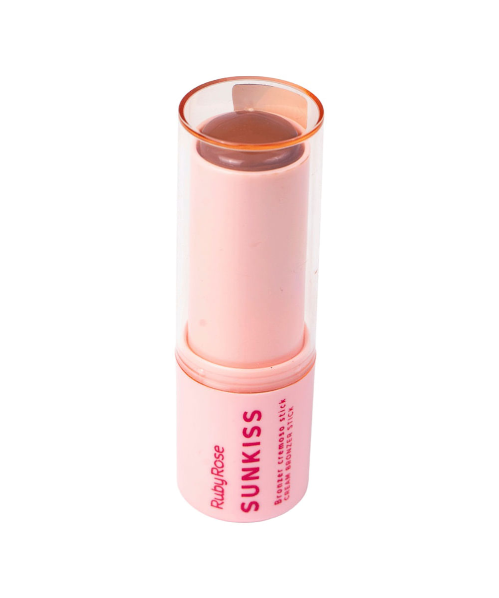 bronzer cremoso ruby rose stick warm touch marrom