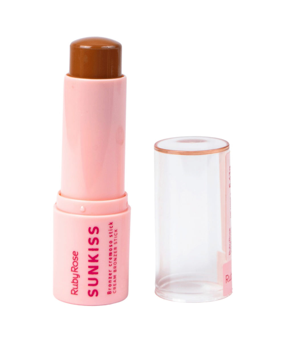 bronzer cremoso ruby rose stick sunset sienna marrom