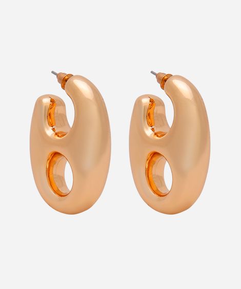 brinco elos dourado
