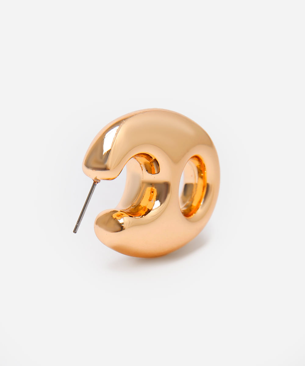 brinco elos dourado