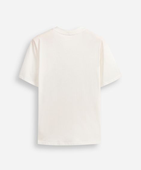 camiseta de algodão juvenil demon slayer off white