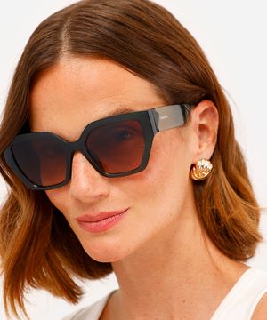 óculos de sol quadrado triton verde