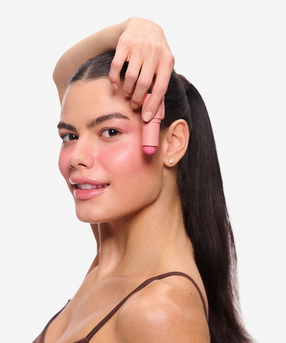 blush em bastão mascavo by mariana saad flush stick freesia 6g rosa