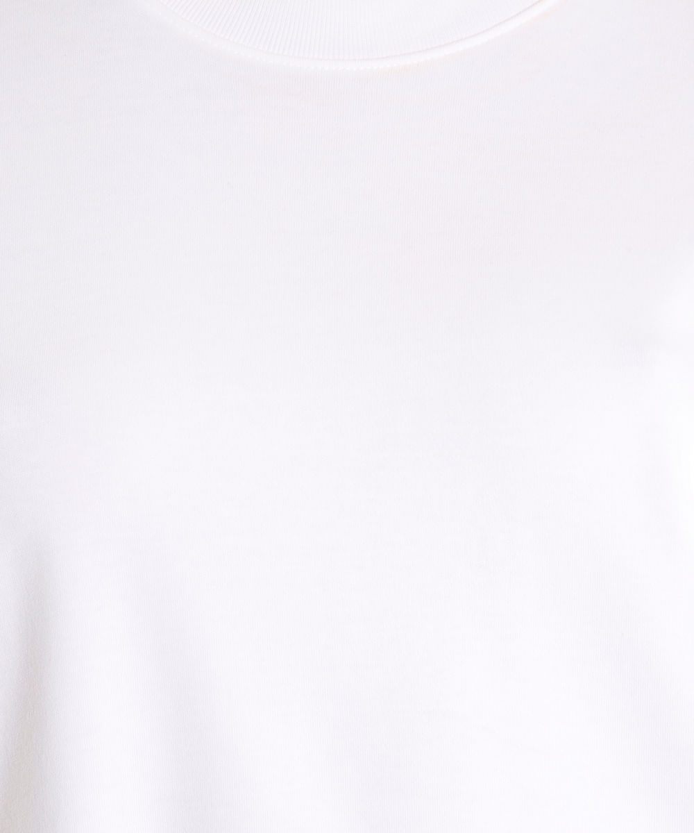 camiseta classic feminina de algodão peruano mindset branca