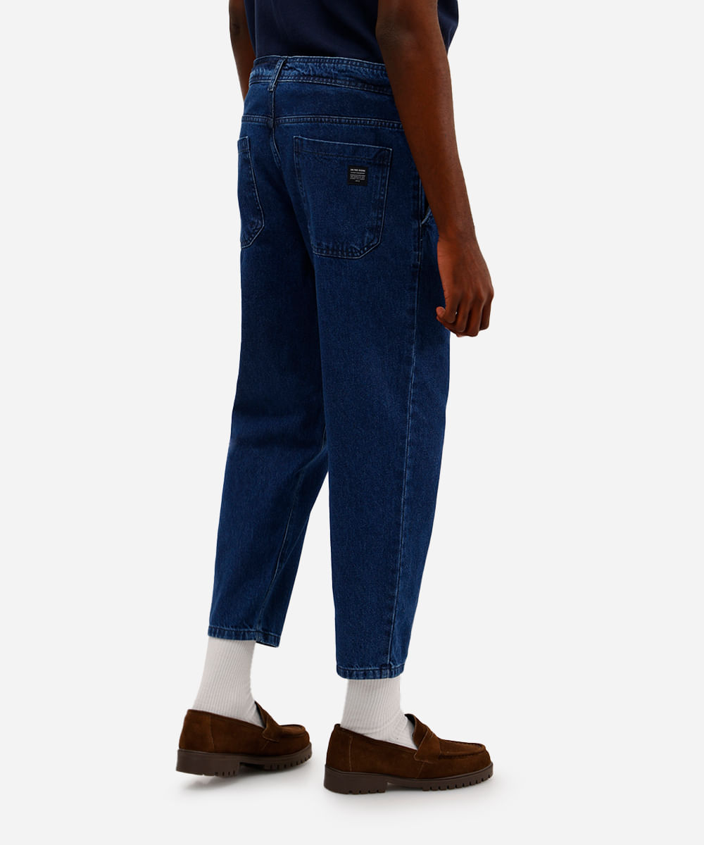 calça masculina jeans azul
