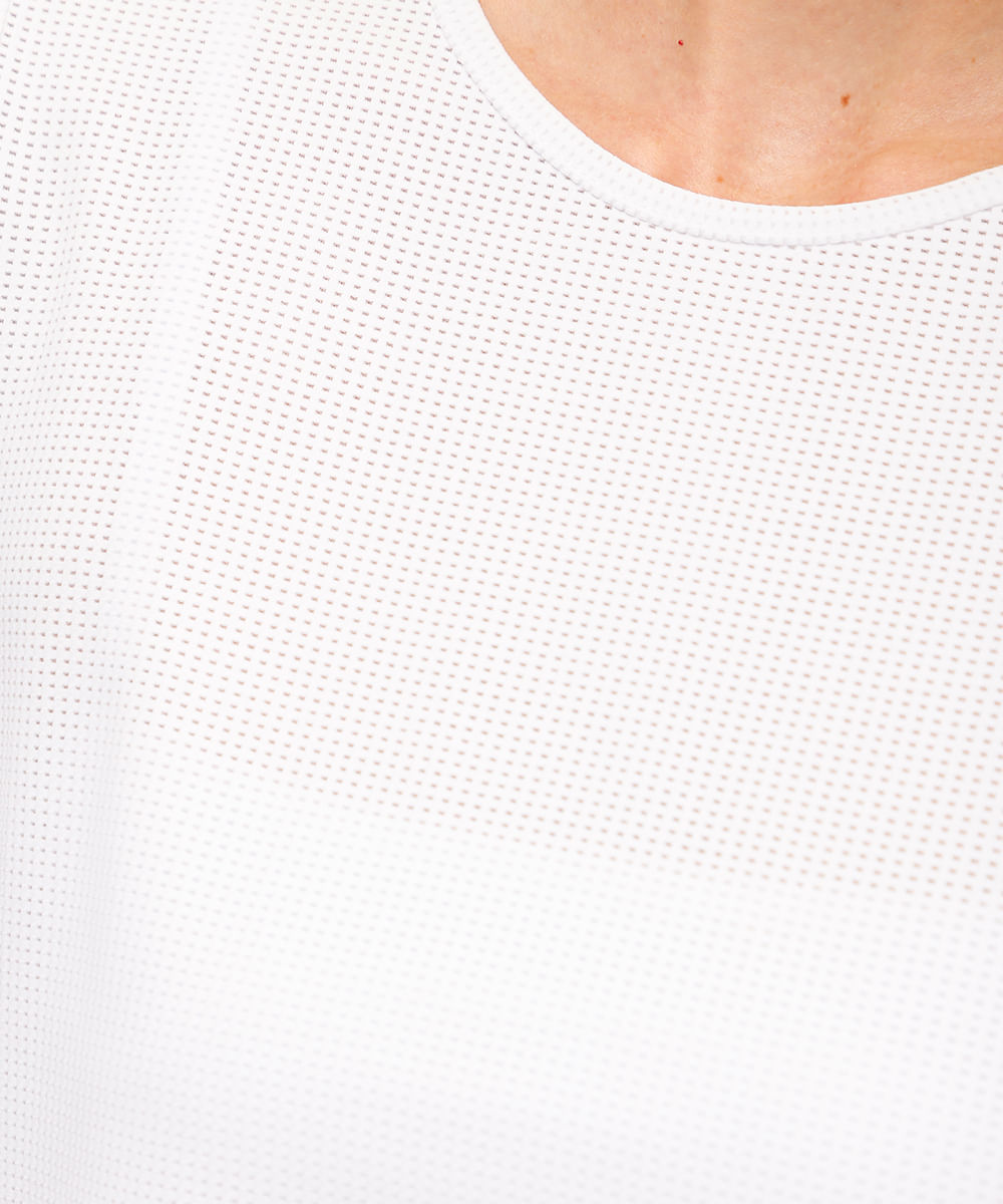 cropped feminino esportivo texturizado branco