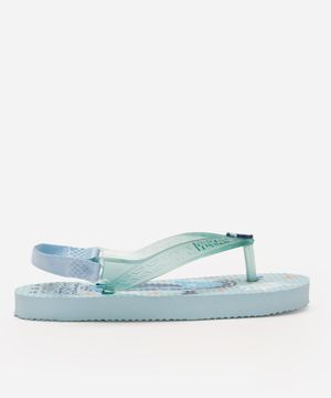 chinelo baby pimpolho azul