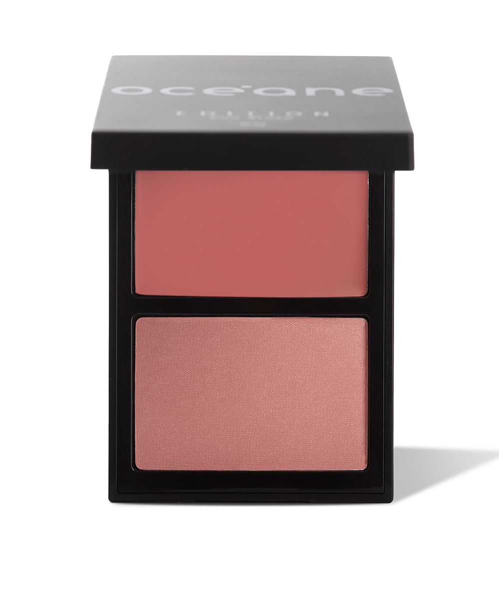 blush compacto océane duo edition rosy paint rosa