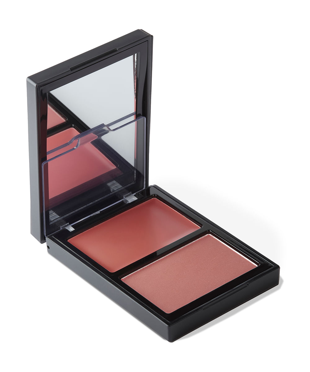 blush compacto océane duo edition rosy paint rosa