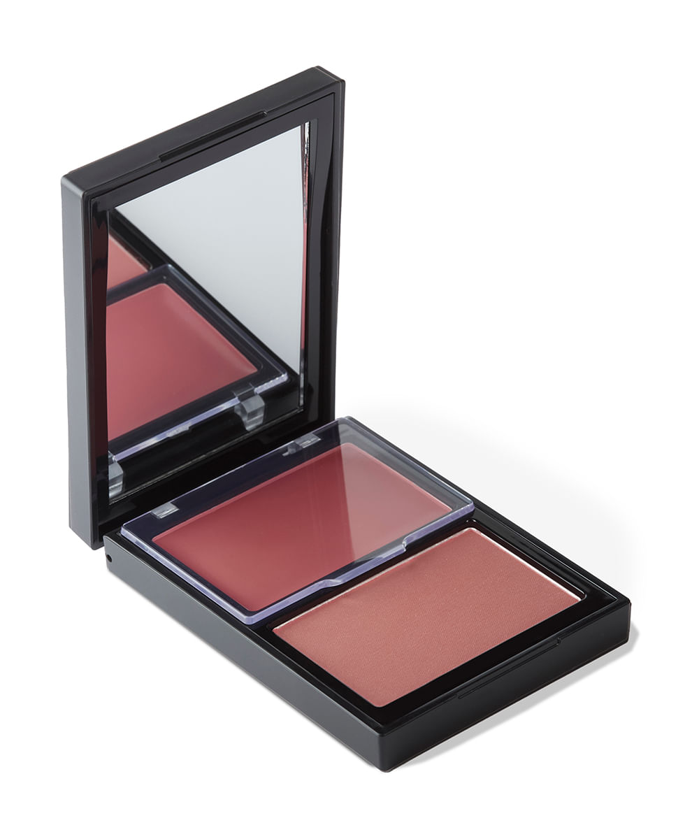 blush compacto océane duo edition rosy paint rosa