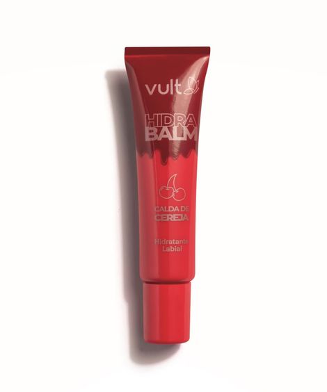 gloss labial vult hidra balm calda de cereja 12ml rosa
