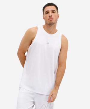 regata basquete masculina esportiva ace branca