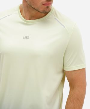 camiseta masculina esportiva ace degradê verde