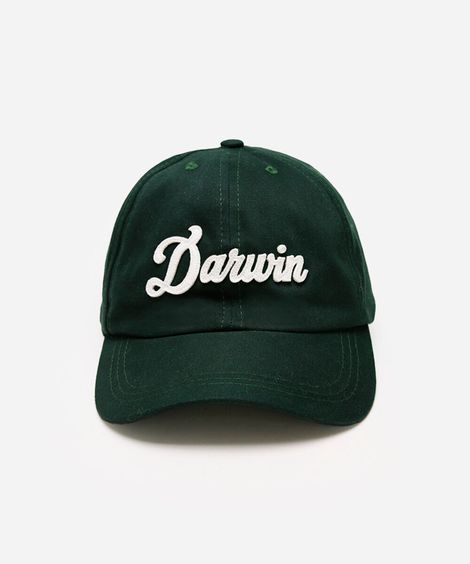 boné de sarja aba curva darwin verde