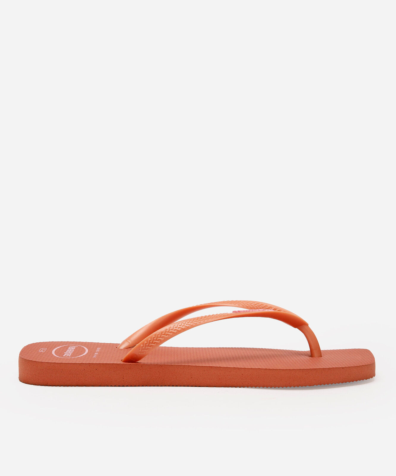 chinelo havaianas slim squar laranja
