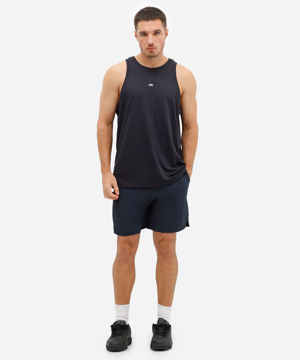 regata esportiva basquete masculina preta