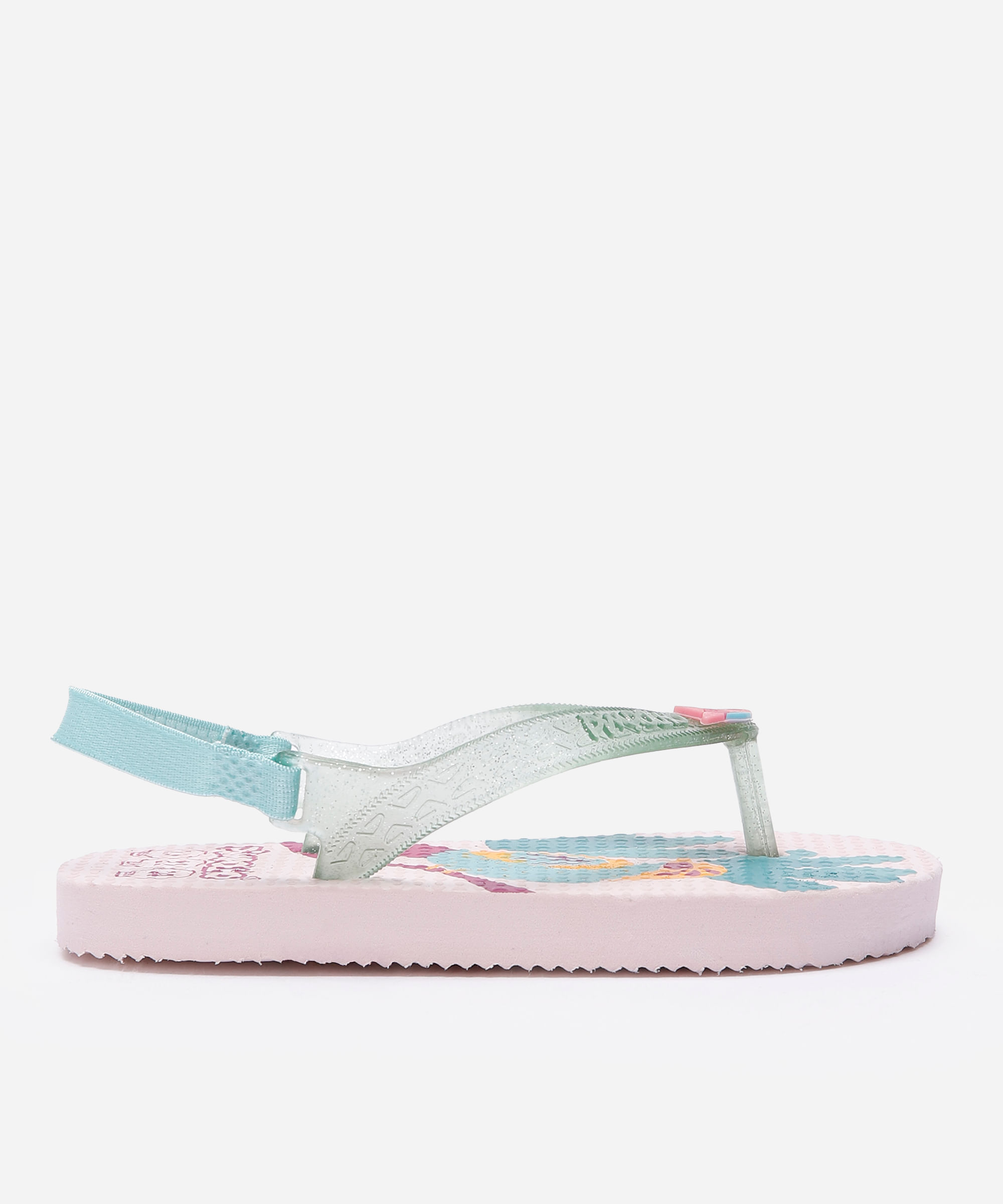 chinelo infantil pimpolho passarinho rosa
