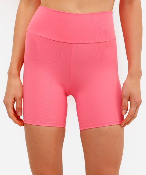 bermuda feminina esportiva rosa