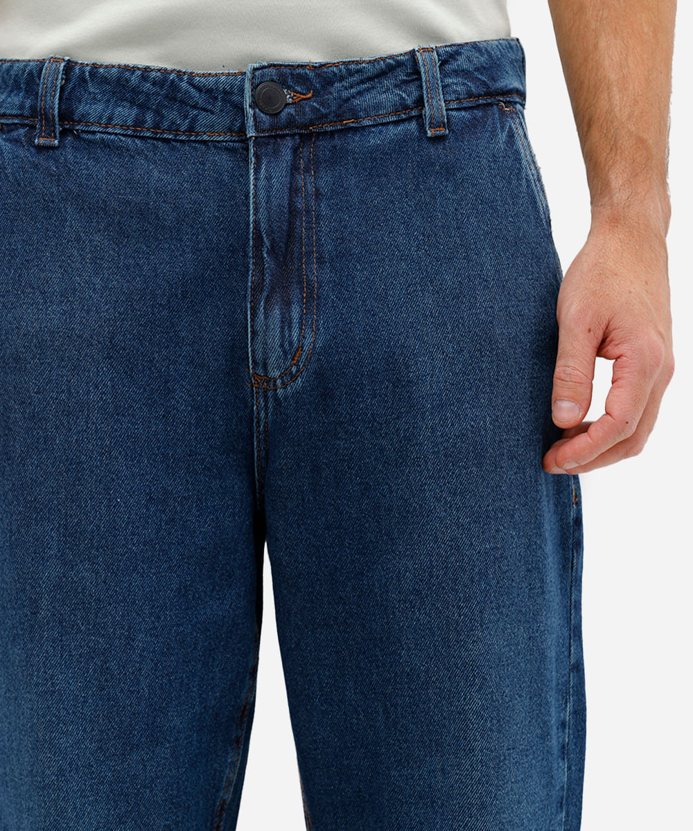 calça masculina jeans azul