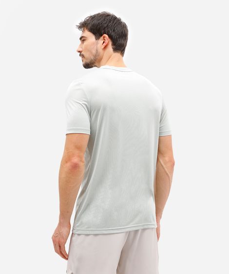 camiseta masculina esportiva verde
