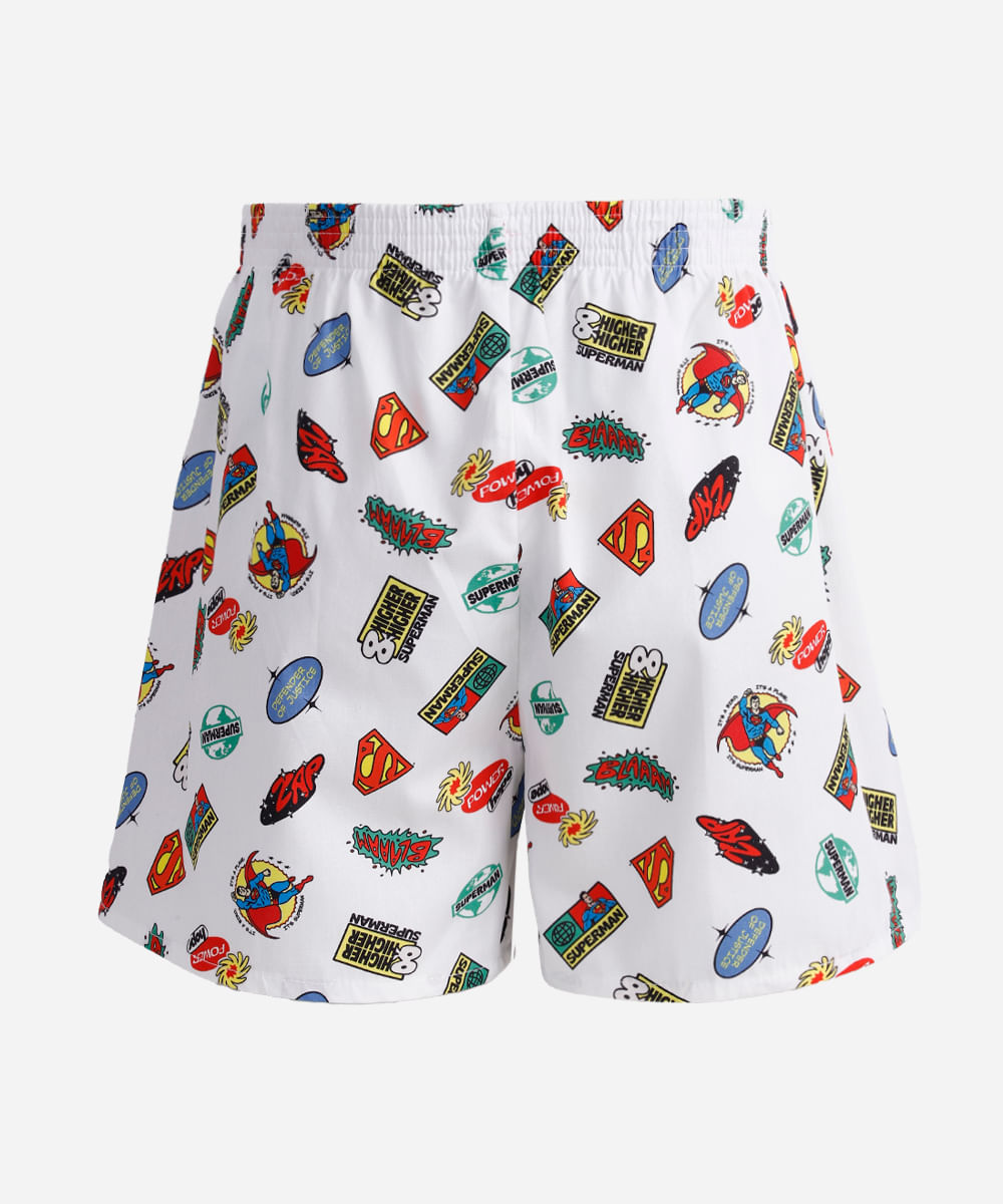 cueca samba canção super homem branco